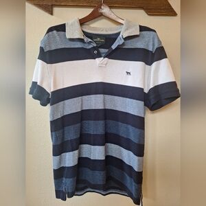 Rodd & Gunn Thurso Sports Fit Polo Striped Collared Mens Size L